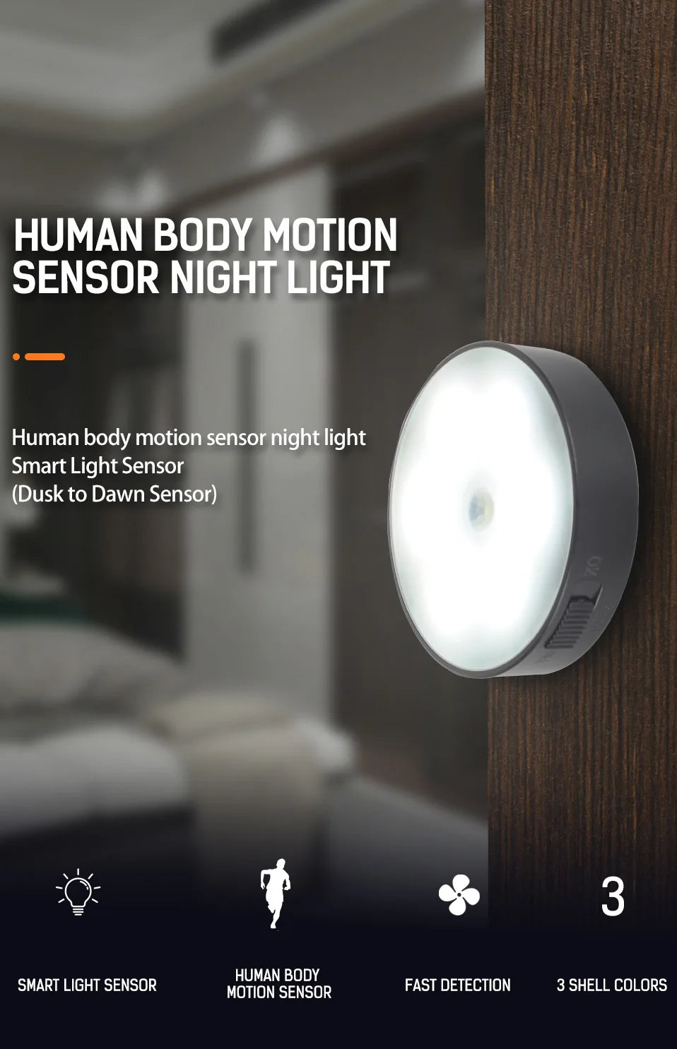 Xiaomi Night Light LED With PIR Motion Sensor